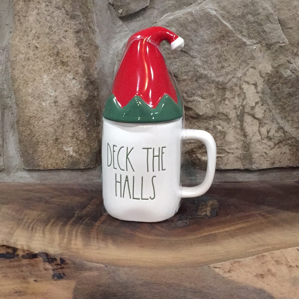 Rae Dunn DECK THE HALLS Mug